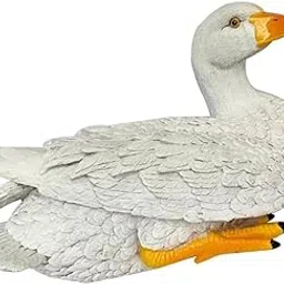Merishopp Resin Duck Statue Simulation Animal Model Garden Ornaments Outdoor Decor|1 Piece Duck Statue| Statues & Lawn Ornaments| Yard, Garden & Outdoor Living-image-9