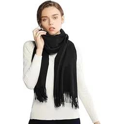 the dds store Women's Scarf Pashmina Shawls and Wraps for Evening Dresses Travel Office Winter Wedding for Evening Dresses Large Soft Warm Girl Scarves-picture-25