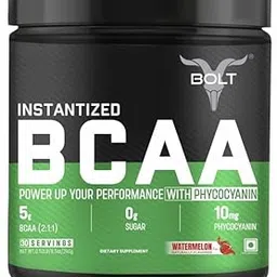 Bolt Nutrition Bcaa 5000, 30 Servings, Optimal 2:1;1 Ratio For Muscle Recovery Gain & Endurance (Watermelon Fizz, 240Gm), Powder-image-23