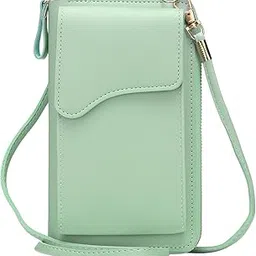 momisy Women Cellphone Sling Bag Card Holder Wallet Handbag Crossbody multi-function Shoulder Mobile Bag for Girls-picture-21