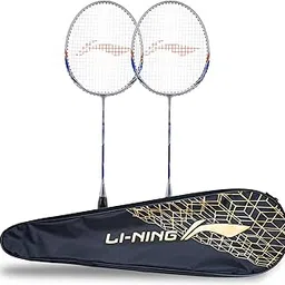 Li-Ning XP-80-IV Aluminum Strung Badminton Racquet (Grey/Green , S2 , 90-95 grams , 18-20 lbs)-image-26