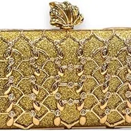 blue beads Crystal Stone and Metal Elegant Rhinestone Clutch Evening Purse Night Party Clutch for Wedding Cocktail Party and Special Occasions-picture-19