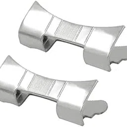 SBWC 20mm C Catch Curved Ends Satin Steel Silver Chain Strap Support End For Watch With Stainless Steel Pin 10mm Chain Side-picture-19