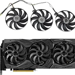 T129215SU 7Pin GPU Card Cooler Fans for ASUS ROG Strix-GeForce RTX 2060 2080 2080 Ti or RX 5600 XT RX 5700XT Fan (1 Set)-image-50