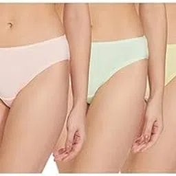 louryn koulyn Solid Low Rise Cotton Bikini Panty Pack (Pack of 3) (Color May Very)-picture-25