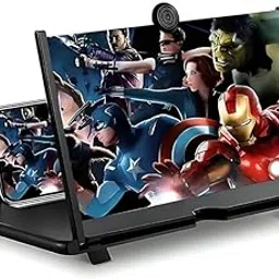 Drumstone 𝟏𝟓 𝐘𝐄𝐀𝐑𝐒 𝐖𝐀𝐑𝐑𝐀𝐍𝐓𝐘 Foldable Phone Screen Magnifier Mobile Phone Amplifier with Folding Stand Holder Portable Anti-Radiation Movie Video Enlarger Phone Magnifier Screen-image-16