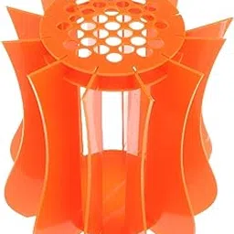Bouquet Puzzle Acrylic Flower Holder for Thanksgiving Study Office Gift Orange image 1