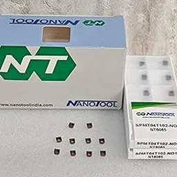 Nanotool SPMT04T102-ND1 NT6065 Indexable Drilling Insert, 0.05-0.10mm Feed Rate, 140-200m/min Cutting Speed-picture-58