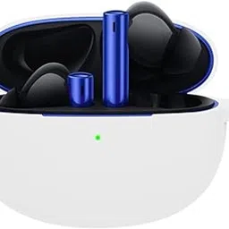Mavro Silicone Case Cover Compatible with Realme Buds Air 3 (Earbuds Not Included) (White)-picture-16