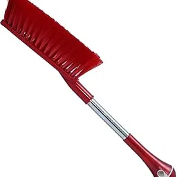 Soft Bristle Cleaning Brush with Steel Handle Multi-Purpose Brush for Carpet Floor Tiles Bed and Bathroom-picture-46