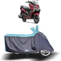 Suzuki Burgman Street New BS6 Water Resistant - UV Protection & Dust Proof Full Bike - Scooty Two Wheeler Body Cover for Suzuki Burgman Street (Sky Blue)-picture-28