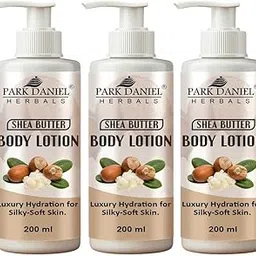 Shea Butter Body Lotion for Soft, Smooth & Hydrated Skin | Deep Moisturizing & Nourishing Lotion for All Skin Types | Non-Greasy Daily Body Care | 200ml (Pack of 3)-picture-36