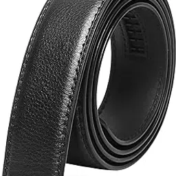 zoro Vegan Leather Belt Strap For Men, Black-picture-20