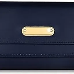 mr. raaq creation Women's and Girls Synthetic Faux-Leather Mobile Clutch Wallet Hand Purses Handbag 6 Multiples Cards Slots (ARFC-1302BLUE)-picture-41