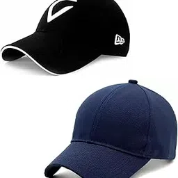 selloria Acrylic Stylish Boys Combo Stylish Sport Baseball. Cap Combo For Mens And Boy's Cap (Pack Of 2) Multicolour, One Size-picture-48