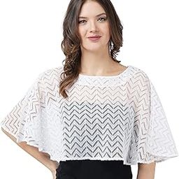 peptrends Women's Cropped net Cape-picture-16