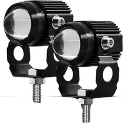 BIKEBLOOM 60W Motorcycle LED Spotlight Headlight – Dual Color LED Lens Hi/Low Beam | Car Work Fog Lamp & Driving Light | High Power Motorcycle & Car Foglight-picture-19