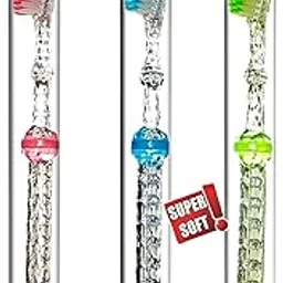 Flex Toothbrush Soft Bristle Crystal With Transparent Cover, Adult, Manual, Pack of 1-picture-27