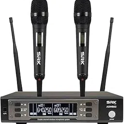 ASWB02 Dual Hand Wireless Microphone System, UHF Dynamic for Karaoke, Stage Performance, 100 Meter Operating Range-picture-51