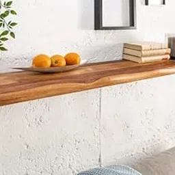 ANGEL FURNITURE Sheesham Wood Floating Wall Shelf | Wall Decor | Bookshelf Wall Hanging-picture-54