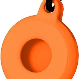 HEAVENGLOW Silicone Protective Cover Hanging Buckle for AirTags Locator Orange Cell Phones & Accessories Cell Phone Accessories Cases, Covers & Skins-image-86