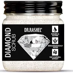 DR.RASHEL Diamond Face & Body scrub For Men And Women (380 Ml) | Anti Aging & Detoxxifying Scrub |Suitable For Deep Exfoliation & Removing Dead Skin-image-51
