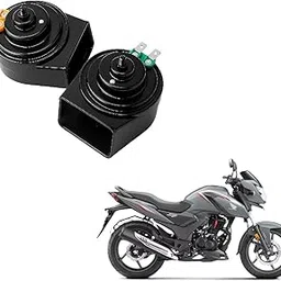 H18 Universal Car & Bike Horn, 12V Loud Sound, Waterproof & Durable, Horn for SP160 & Other Bikes, Cars.-image-92