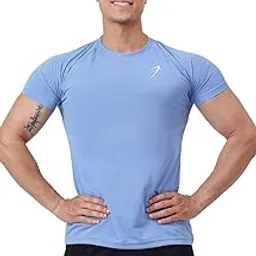 FUAARK Slate Tshirt Slim fit Breathable & Comfortable Gym & Sports Tshirt for Mens-picture-47