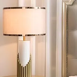 Smartway® - Ella Modern LED Table Lamp for Study Table| Living Room| Bedside Desk| Home Décor| Nightstand & Office Lamp + E27 3 Color LED Bulb Included-picture-19