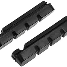 Merishopp 2x2Pcs 53mm Road Bike Bicycle Brake Replacement Inserts Pads Carbon Rim Black|Sporting Goods | Cycling | Bicycle Components & Parts | Brake Pads-image-12