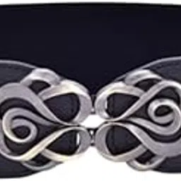 syga Women'S Fashion Stretchable Waist Belt With Flower Design Buckle-picture-20