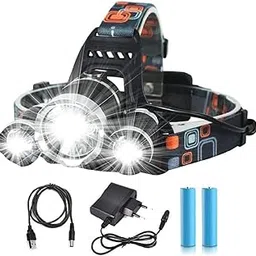 LEXSO Headlamp Flashlight, USB Rechargeable LED Headlamp Torch, IPX5 Waterproof Headlight with 4 Modes and Adjustable Headband Perfect for Camping, Hiking, Outdoors, Hunting, Running-picture-11