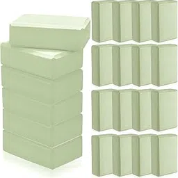 Outus 20 Pcs Yoga Blocks Bulk 9 x 6 x 3 Inch High Density Bricks to Improve Strength Flexibility Balance Soft Non Slip Gymnastic Blocks for Yoga Sports(Light Green)-picture-38