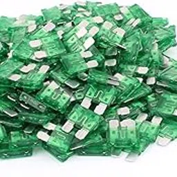 Auto Car Caravan SUV Boat ATC ATO Mini Blade Fuses 30A 200pcs Green-picture-25