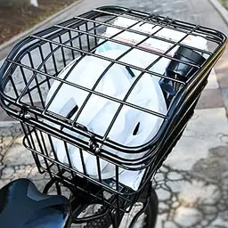 Enakshi® Back Seat Cargo Carrier Rear Bike Basket for Mountain Bike for Cycling Bikes with Lid|Sporting Goods | Cycling | Bicycle Accessories | Baskets-picture-14