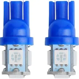 Sulfar T10-5050 Universal T10 W5W LED Parking Light 5 SMD Super Bright Interior Pilot License Plate Dome Indicator Lamp Bulb for Car Bike and Motorcycle (1W, Blue, 2 PCS) (T10-5050-Blue)-picture-11
