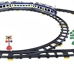 Jack Royal Remote Control High Speed Bullet Train Set with Tracks 39 Pcs Long Simulation Metro Train Model Toy for Kids, RC Bullet Train Remote Train Toy-picture-28