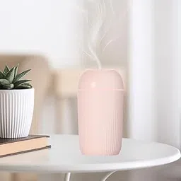 ATORSE 420ml Portable USB Mini Car Home Humidifier Aroma Diffuser Mist Pink-picture-10