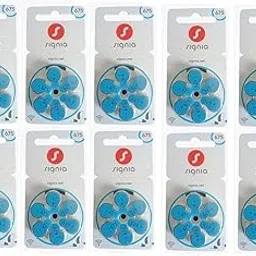 Siemens Signia Hearing Aid Batteries Mercury Free (Size 675,Total 60 Batteries 10 Strip)-picture-10