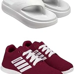 zenwear Extra Soft Classic Casual wear with Flexibility Technology Wedges Combo for Women's/Girl's(6108-1703)()-picture-35