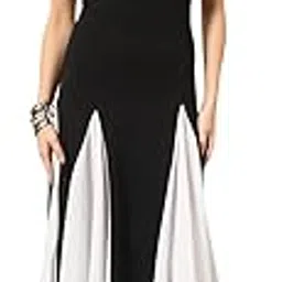 tandul Women Black Maxi - Casual Maxi/Full Length Multi Febric Blend Maternity Wear-picture-44