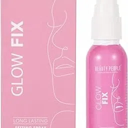 Beauty People Glow Fix Makeup Fixer | Hydrating Setting Spray with Vitamin E, 50ml | Long-Lasting Hold, Dewy Finish, Lightweight Formula-picture-35