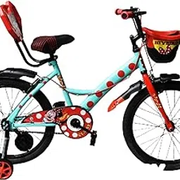 HI-Bird Classy 20T Bicycle: Sea Green & Red - Premium Kids Cycle, Durable Frame, Safe Ride, Perfect for Boys & Girls!-picture-10