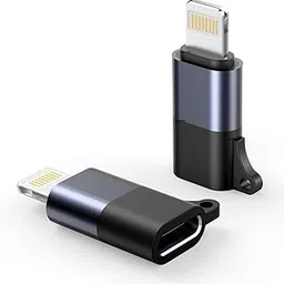 [Apple MFi Certified] Lightning Male to Type-C Female Charging Cable Converter USB-C Mic Camera Card Reader Connector for iPhone 14 13 12 11 XS X XR 8 Pro Mini Promax iPad-picture-21