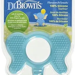 Dr. Brown's Flexees Friends Tether Elephant (Pack of 1, Blue)-picture-11