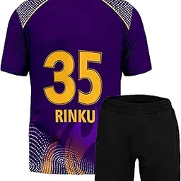 Sports India IPL Cricket Team T Shirt Jersey for (Kid's, Boy's & Mens) L708-picture-11