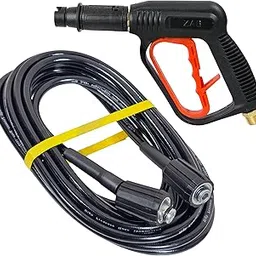 Digital Craft 8 Meter High Pressure Washer Hose Pipe with Adjustable Spray Gun – M22 Connector, Leak-Proof Design for Car & Bike Cleaning-picture-40