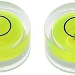 generic Pack of 2 Spirit Level Bullseye Micro Button Level for Perfect Level of Various Things(15mm, Yellow) (Pack of 2)-picture-21