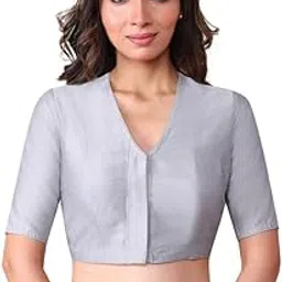 rene Cotton Tussar Blouse(T-005204@@P)-picture-21