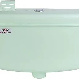 SAY Flushing Cistern, Flush Tank, Side Push 10 LTR Capacity, Air Freshner Pocket, Polypropylene Smart PVC Cistern (Green)-picture-65